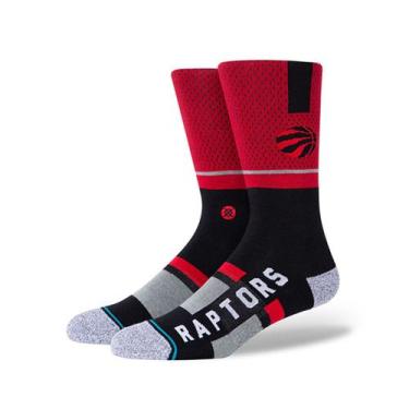 Imagem de Meia NBA Raptors Shortcut 2 Vermelha A545A20RSC-RED - Stance, Único
