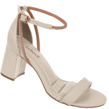 Imagem de Sandalia Bebece T6059-501 Feminina - Bebecê, Bege, 35