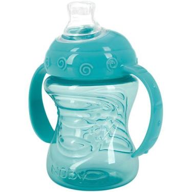 Imagem de Copo Com Alça Nuby Treinamento Bico Silicone Antivazamento - NÛBY, Acq