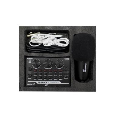 Imagem de Kit interface de audio soundvoice lite kt 300 para celular - ALTO FALA