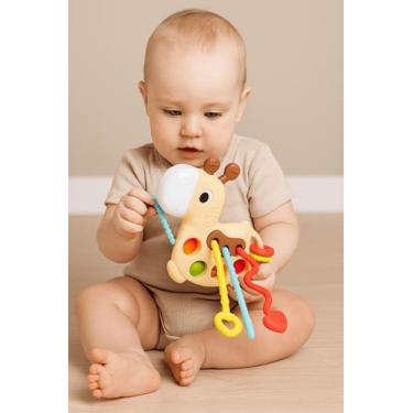 Imagem de Girafinha De Atividades Buba Brinquedo Sensorial Bebê