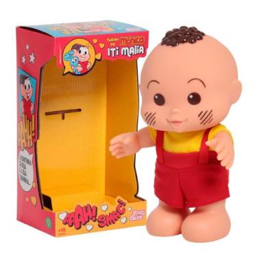Imagem de Cascão Iti Malia Turma da Mônica Boneco Fofo Bebê - Rosita