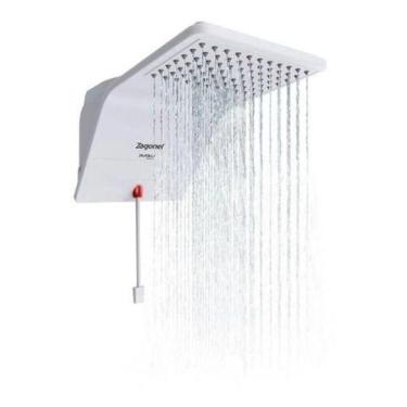 Imagem de Chuveiro Ducha Eletrônica Ducali 7500w 220v Zagonel, Branco, 220V