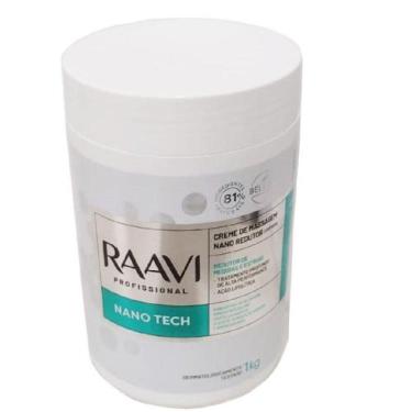 Imagem de Creme de Massagem Raavi Nano Tech Redutor Corporal - 1Kg