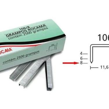 Imagem de Grampo de Forro Pvc 260g 2500 Peças - Rocama