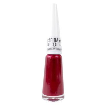 Imagem de Esmalte De Unha Cremoso 7ml Nº 15 Safira Cosméticos - SAFIRA COSMÈTICO