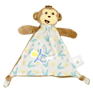 Imagem de Naninha Decorada Com Prendedor de Chupeta Com Bichinho +2m Baby Pimpol