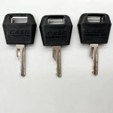 Imagem de 3 chaves de ignição Shinekoo para trator e trator de esteiras Case IH