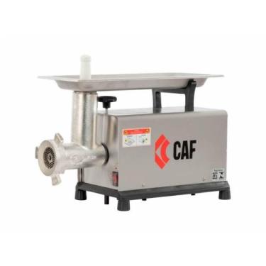Imagem de Moedor de Carne Elétrico Profissional CAF Inox Boca 10 SM - Bivolt