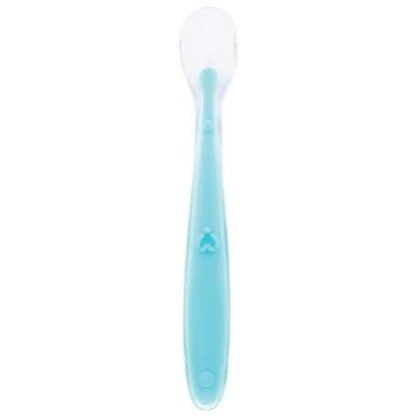 Imagem de Colher silicone buba 14681 azul para bebê