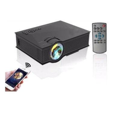 Imagem de Projetor LED Unic UC68: 1800lm, Preto, Bivolt - Versatilidade