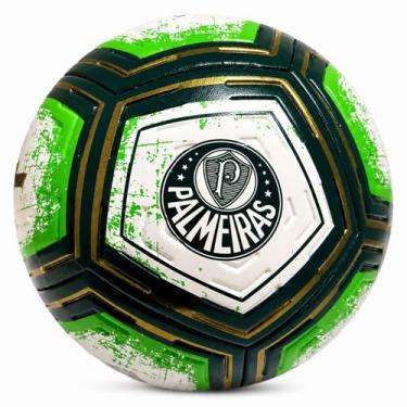 Imagem de Bola Futebol Campo Do Palmeiras Verde Branco Oficial Dualt