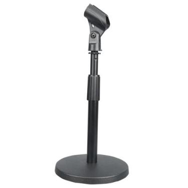 Imagem de Suporte De Mesa Pedestal Pyle Para Microfone Podcast Ajustável