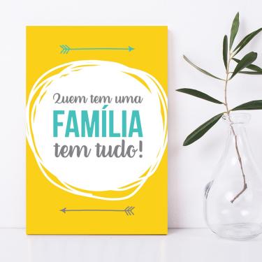 Placa Decorativa Frases de Motivação Nunca Desista 30x40cm