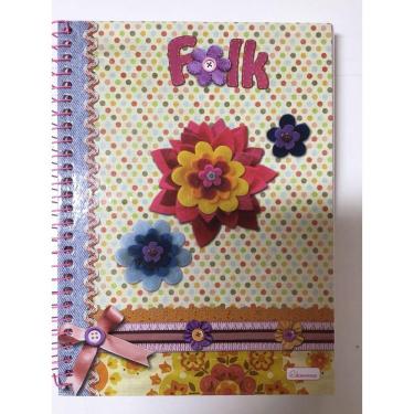 Imagem de Caderno 10 Matérias Fol  Cadersil