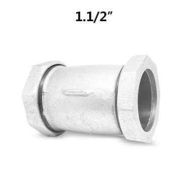 Imagem de Luva de Correr Galvanizada 1.1/2" Dresser Press