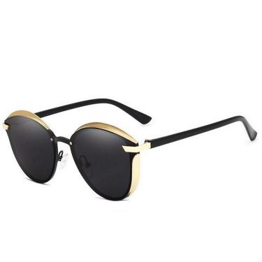 Imagem de Óculos de Sol Feminino Polarizados Kingseven Anti-reflexo com Proteção Uv400 