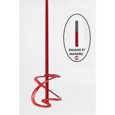 Imagem de Haste Misturadora De Tintas E Argamassa 90x500mm Encaixe Para Mandril De Furadeira Metalsul
