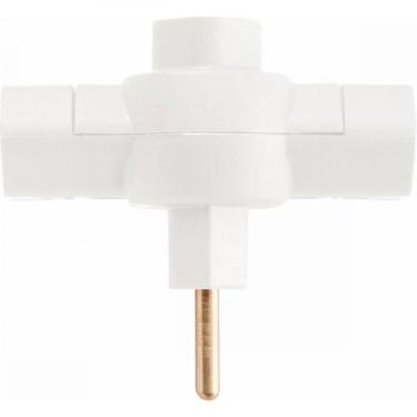 Imagem de Plugue T 2p 250 V 10 A Tramontina Branco