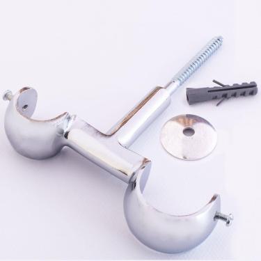 Imagem de Suporte Duplo de Teto para Varão de 28x19mm 