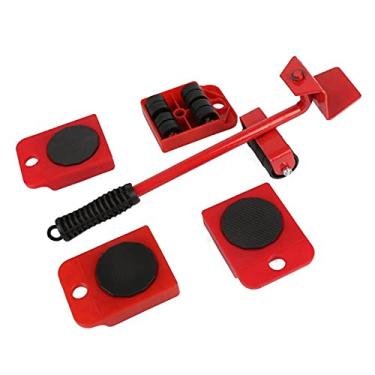 Imagem de huahua Kit de corrediças Lift And Move Facilmente Sistema Adequado para Móveis Conjunto de 5 conjuntos de ferramentas Móveis Lifter Transporte Movimentador Pesado