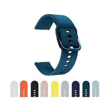 Imagem de Pulseira para Amazfit GTR 3/3 PRO / 2 / 2e / GTR 47mm / Pace/Stratos 1 2 3 / Mi Watch Color Silicone Modelo Sport (RS3 LS04, Verde)