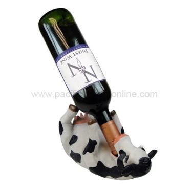 Imagem de Suporte de garrafa de vinho Pacific Giftware Cow