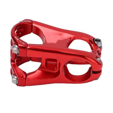 Imagem de Haste de bicicleta 31,8 x 50 mm leve 31,8 haste 45 mm haste de bicicleta oca de alta resistência Vermelho