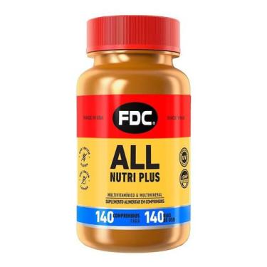 Imagem de Polivitamínico All Nutri Plus - 140 Comprimidos Fdc - Fdc Vitaminas