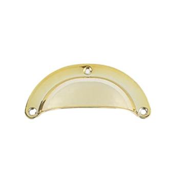 Imagem de Kit 50 Puxadores Concha Colonial Dourado PZ1003