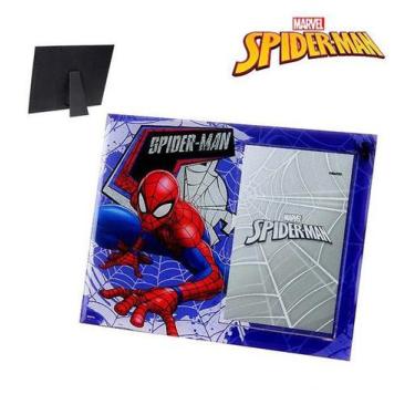 Imagem de Porta Retrato 10X15 Vertical De Vidro - Spider-Man - Etihome