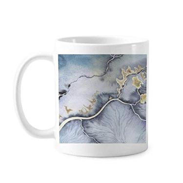 Imagem de Caneca de cerâmica para sombreamento em aquarela abstrata com tinta cerâmica para café e porcelana