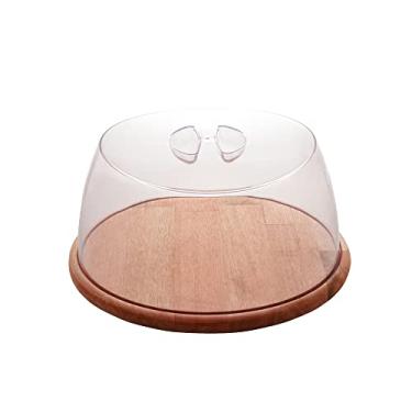 Imagem de BOLEIRA MADEIRA COM TAMPA LIPTUS 33x17cm
