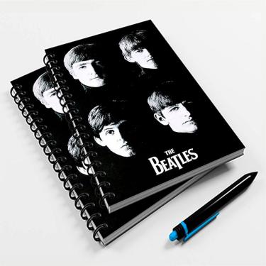 Imagem de Caderno Universitário 96 Fls Rock The Beatles