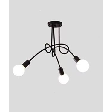 Imagem de Luminária Lustre Pendente Sputnik Para 3 Lâmpadas
