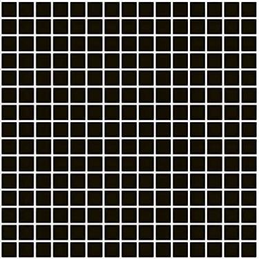 Imagem de Papel de Parede Adesivo Autocolante Azulejo Pastilha Preto Decoração Cozinha 2 Metros