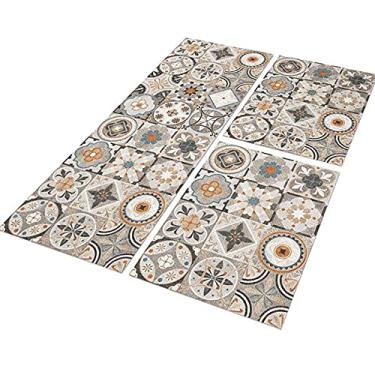 Imagem de Tapete Passadeira de Cozinha Cecile 120x40 + 2 Capacho 60x40