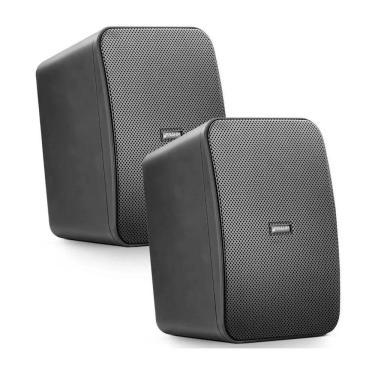 Imagem de Par Caixa de Som Outdoor Passiva Frahm HS 5? Preta 120W Rms