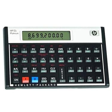 Imagem de Calculadora Hp 12C Platinum Original Lacrada Capa Financeira