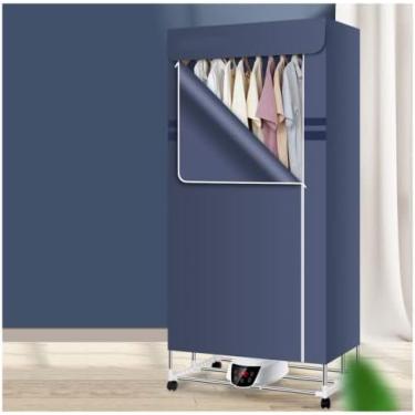 Imagem de Estendal De Roupas Dobrável Para Ambientes Internos, Várias Engrenagens Secagem Rápida Para Ambientes Internos Secador De Roupas, Economizador De Energia Secador Aquecido De Grande Espaço Para Cli