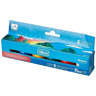 Imagem de Tilibra - Tinta Guache 15ml 6 Cores Académie (Embalagem pode variar)