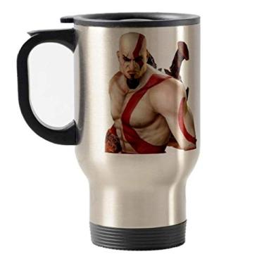 Imagem de Caneca t�rmica para carro G.o.w. Kratos Iii Inox