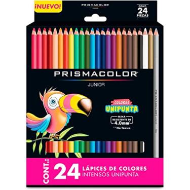 Imagem de Prismacolor Colored Pencils Set, Assorted Colors, Pack of 24, Junior 4.0mm