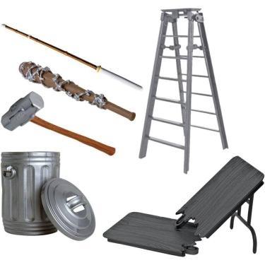 Imagem de Conjunto de acessórios iniciais para WWE Wrestling Action Figures [Versão 1]