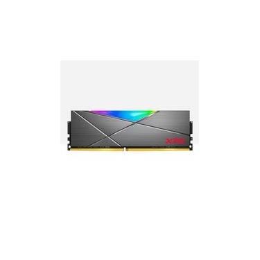 Imagem de Memória RAM XPG Spectrix D50 RGB, 8GB, 3200MHz, DDR4, CL16, Cinza - AX4U32008G16A-ST50