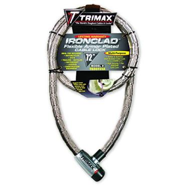 Imagem de Trimax TG3072SX Supermax Cabo de bloqueio de aço inoxidável 182,88 cm x 26 mm