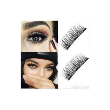 Imagem de Par de cílios reutilizáveis magnéticos completos