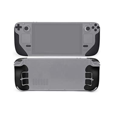 Imagem de TALONGAMES Controller Grips Compatible with Steam Deck OLED/Steam Deck Controllers, Anti-Slip, Sweat-Absorbent, Textured Skin kit, for Handle Grips, Buttons, Triggers, D-pad (Classic - Black)