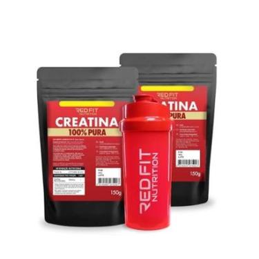 Imagem de Suplemento em pó Red Fit Nutrition Creatina 150g ( 2 Unid. )-Unissex