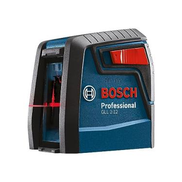 Imagem de Nível Laser Bosch GLL 2-12 alcance 12m com suporte e bolsa de proteção
